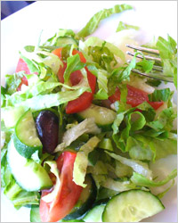 Мезе: овощной салатик 
