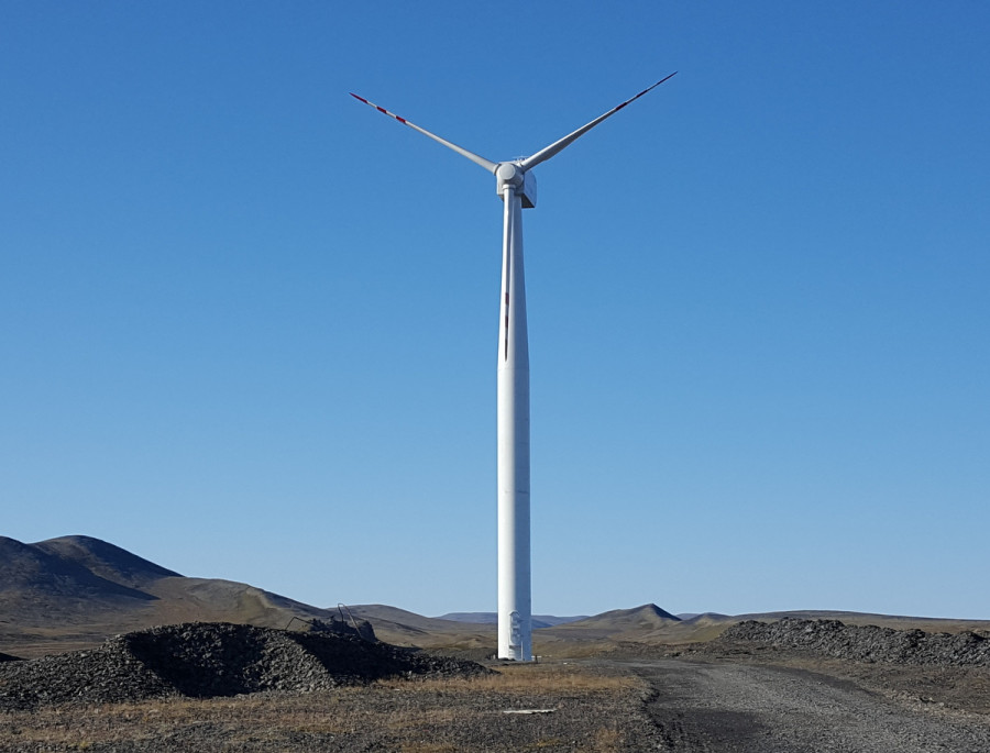 РусГидро ввело в эксплуатацию уникальную ветряную электростанцию в арктическом поселке Тикси